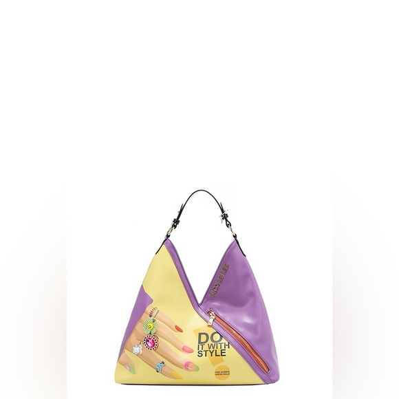 Nicole Lee USA Nail Polish Hobo Bag - Picture 1 of 8